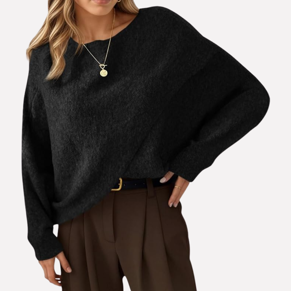 Oversized Batwing Genser