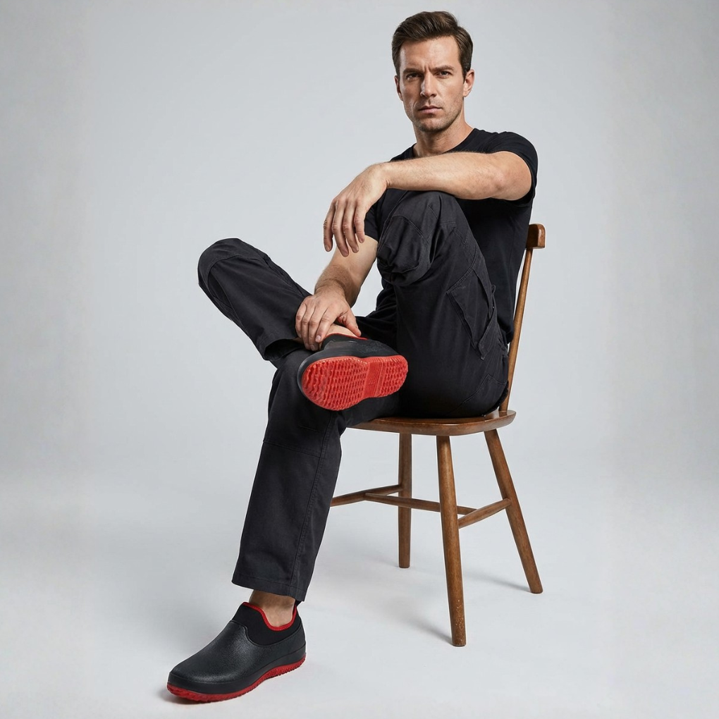 Waterproof Slip-On Work ShoesVanntette slip-on arbeidssko