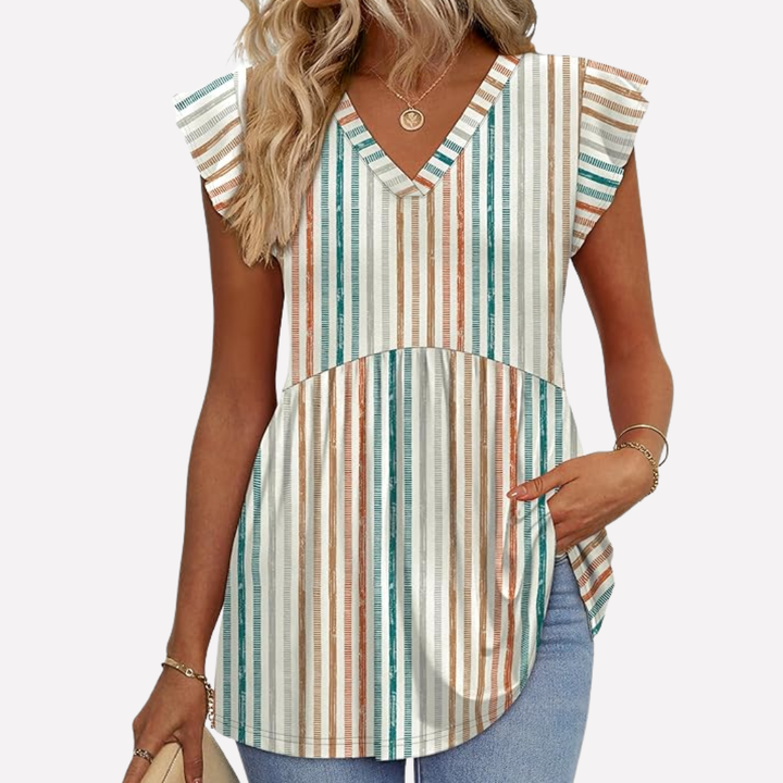 Kvinners Casual Bluse – Avslappet Stil for Hverdag Bruk