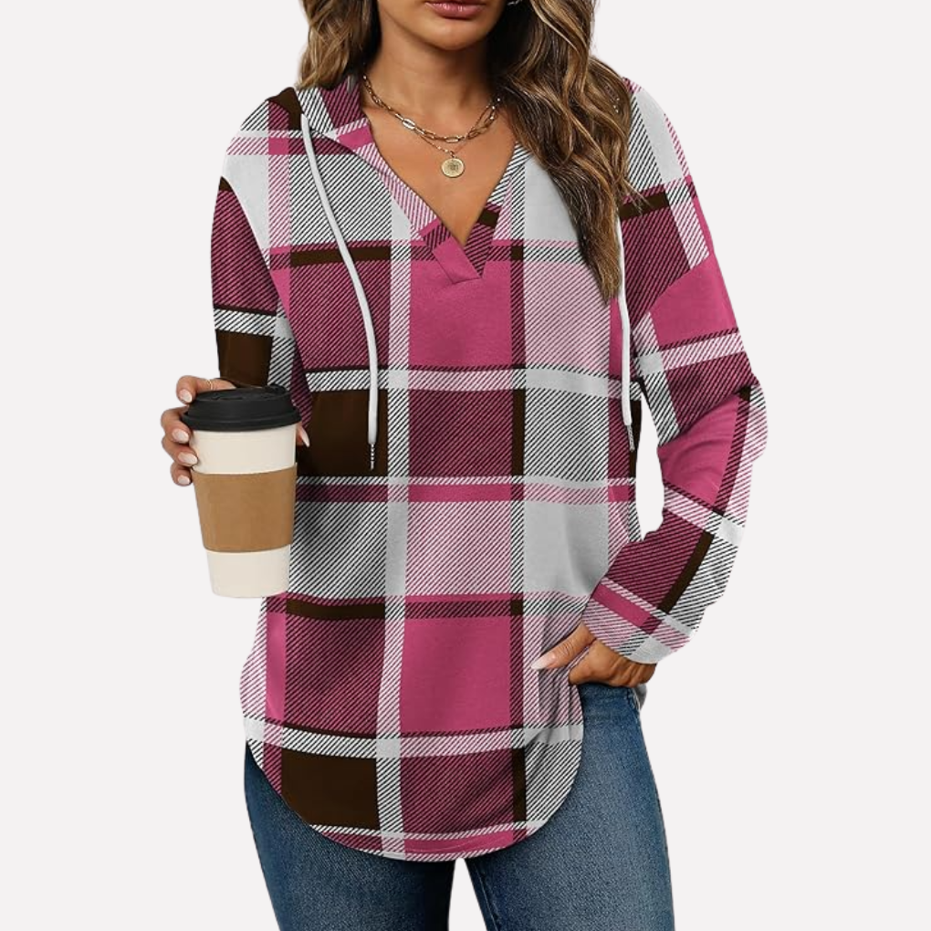 Kvinners Oversized Pullover Sweatshirt
