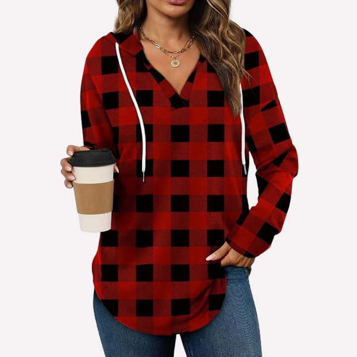 Kvinners langermet crewneck sweatshirt