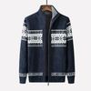 Menns Strikket Vinter Cardigan