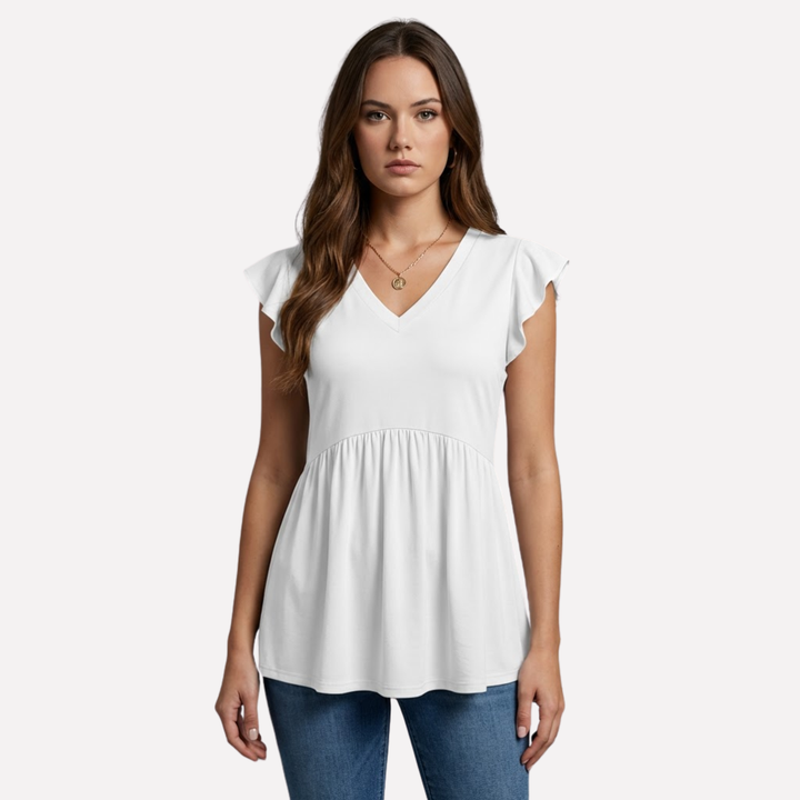 Kvinners Casual Bluse – Avslappet Stil for Hverdag Bruk