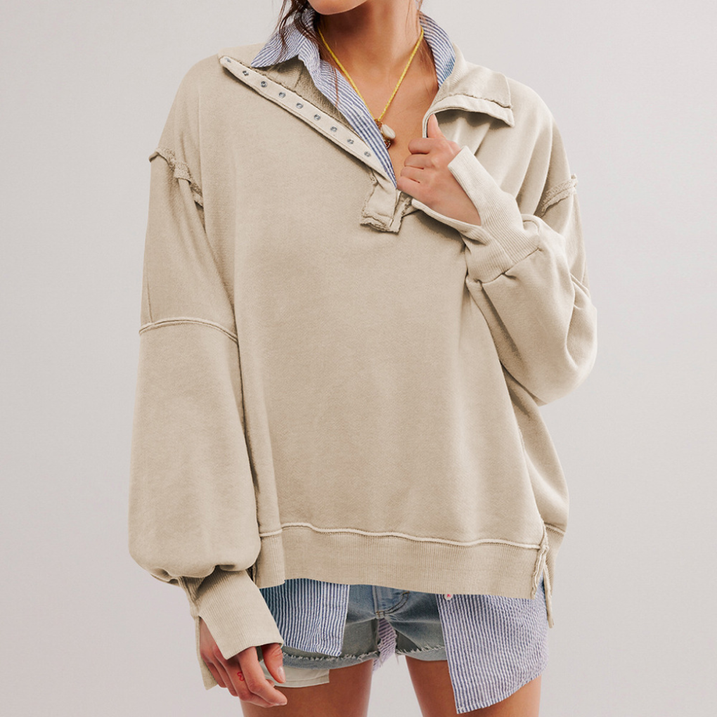 Kvinners Oversized Pullover
