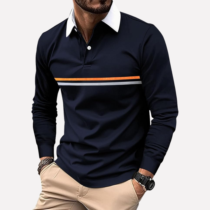 Menns Langermet Skjorte