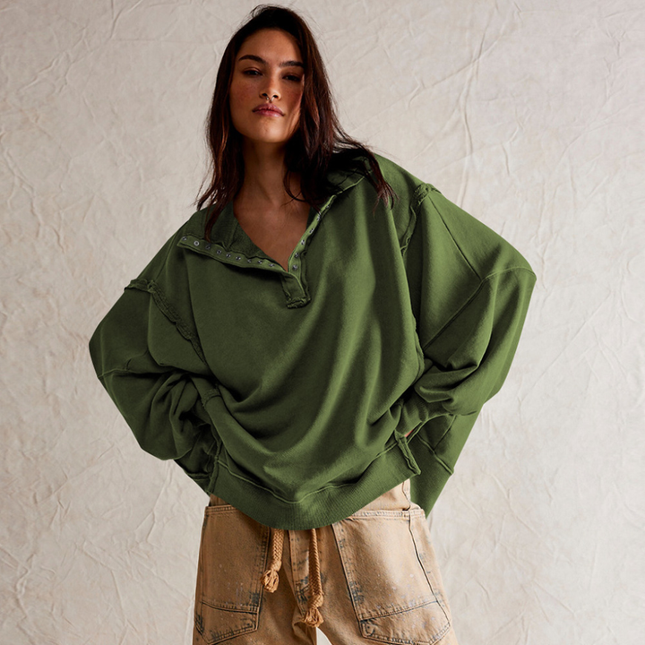 Kvinners Oversized Pullover