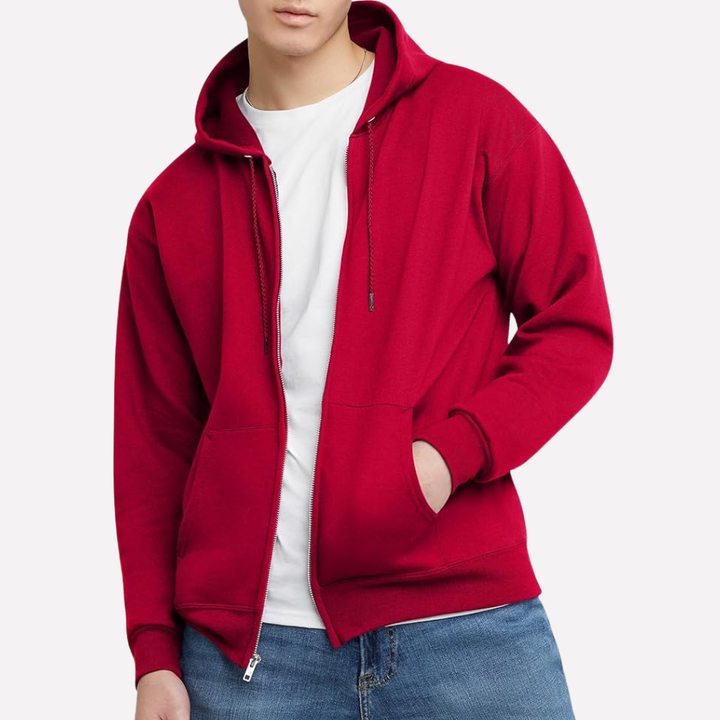 Herre Full-Zip Hettegenser