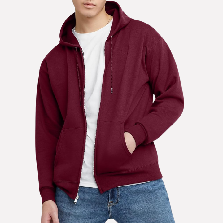 Herre Full-Zip Hettegenser