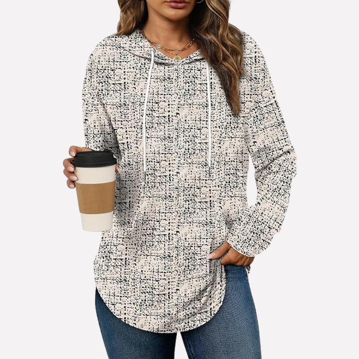Kvinners langermet crewneck sweatshirt