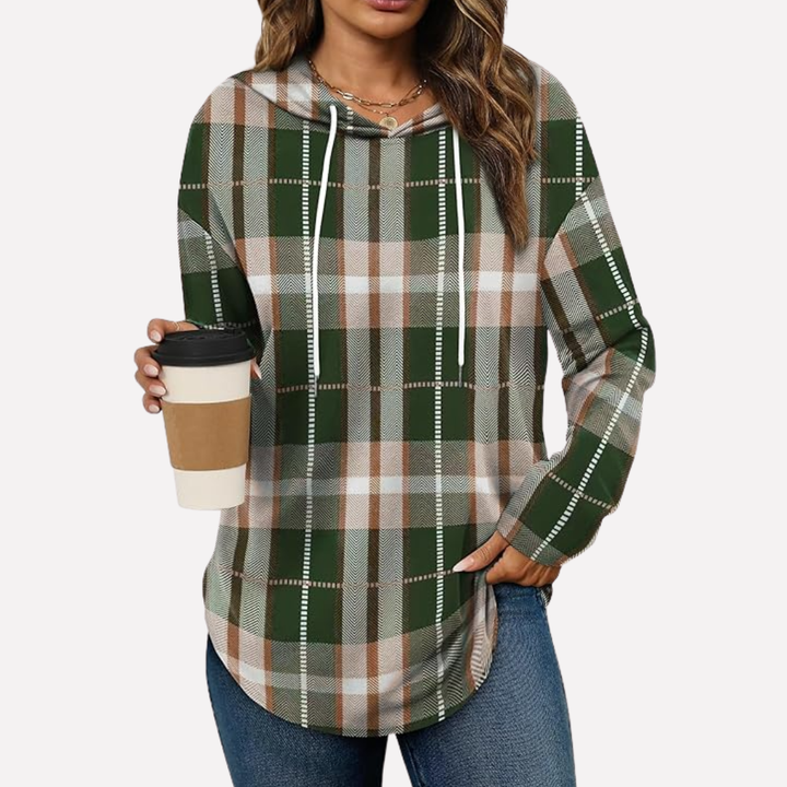 Kvinners langermet crewneck sweatshirt