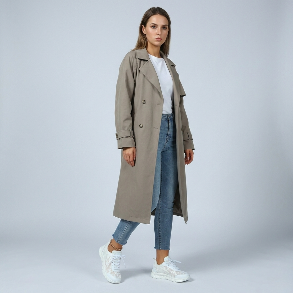 Ademende sneakers met sterrenpatroon en vetersluiting voor dames