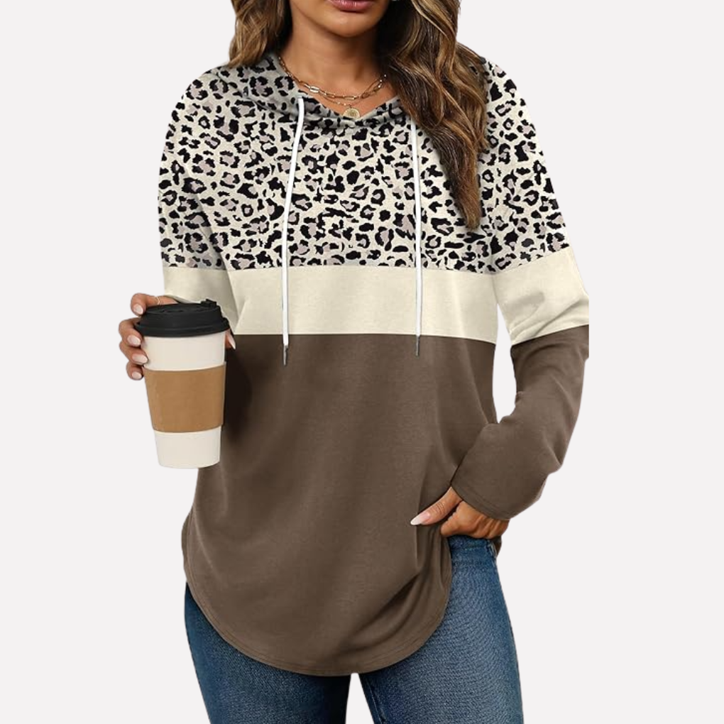 Kvinners langermet crewneck sweatshirt