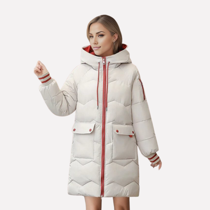 Kvinners Varm Vinter Parka