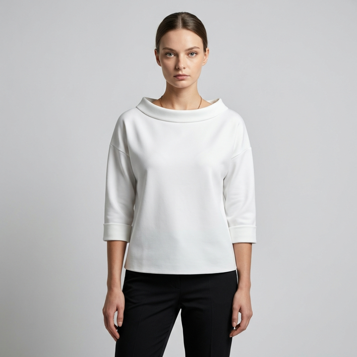 Vårgenser i bomull til dame