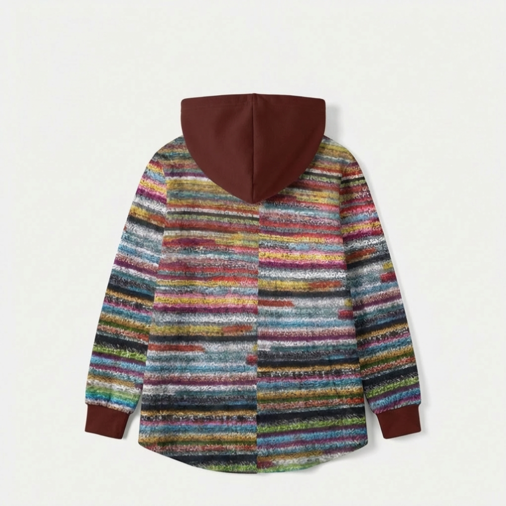 Kvinners Hette Vinter Cardigan
