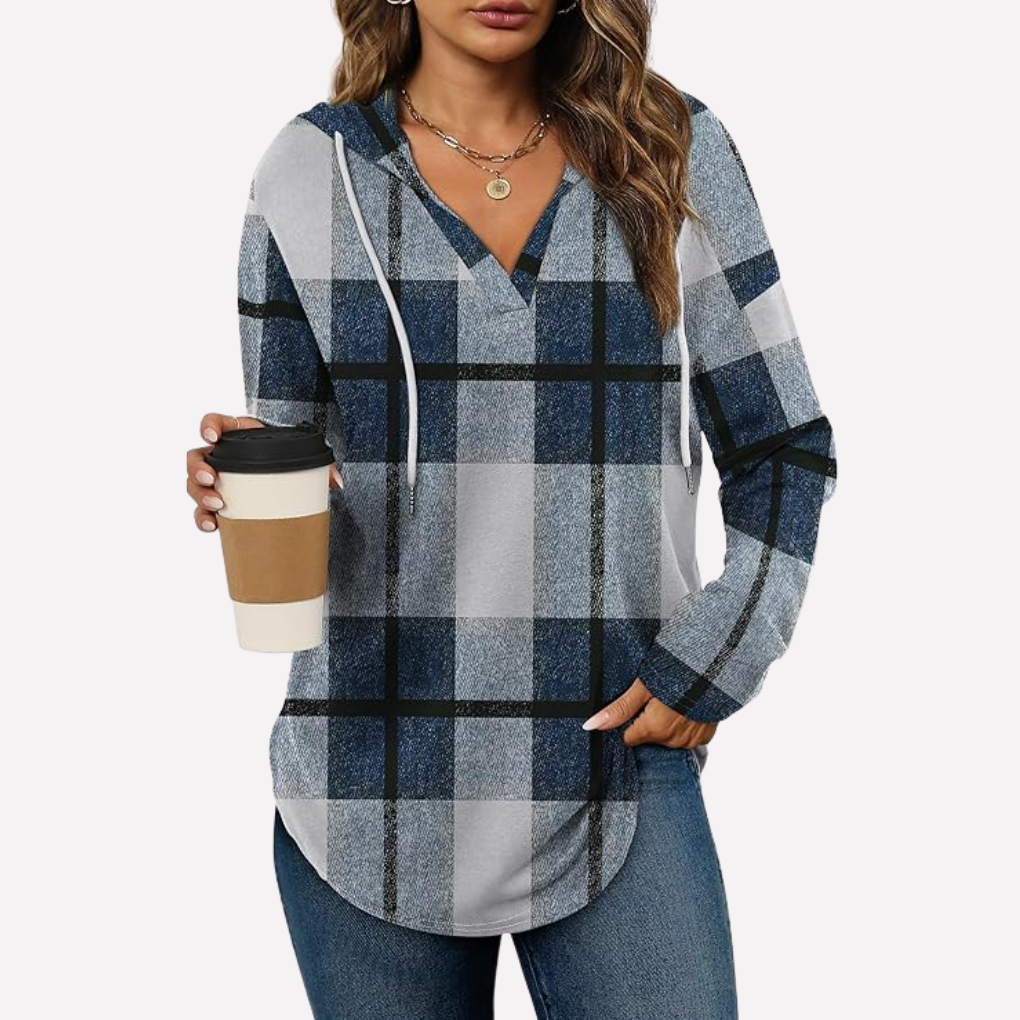 Kvinners Oversized Pullover Sweatshirt