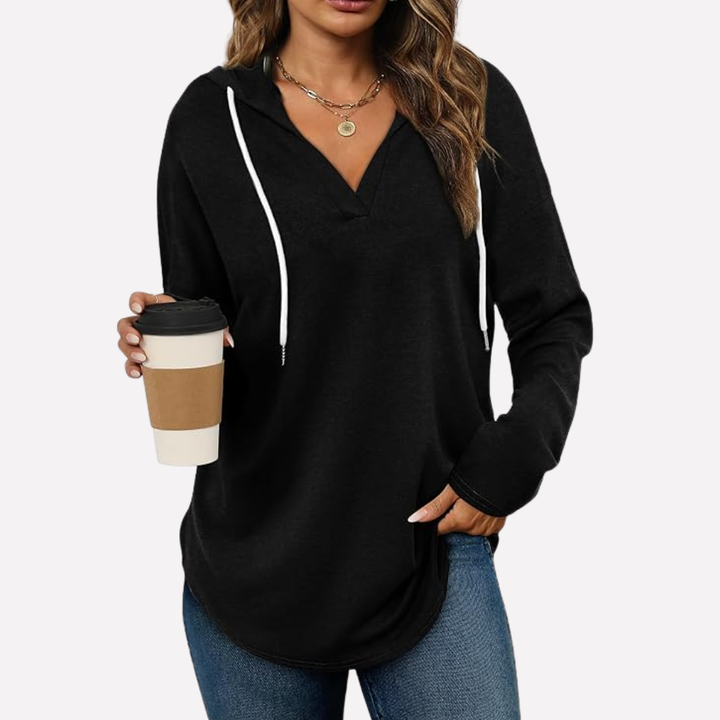 Kvinners langermet crewneck sweatshirt
