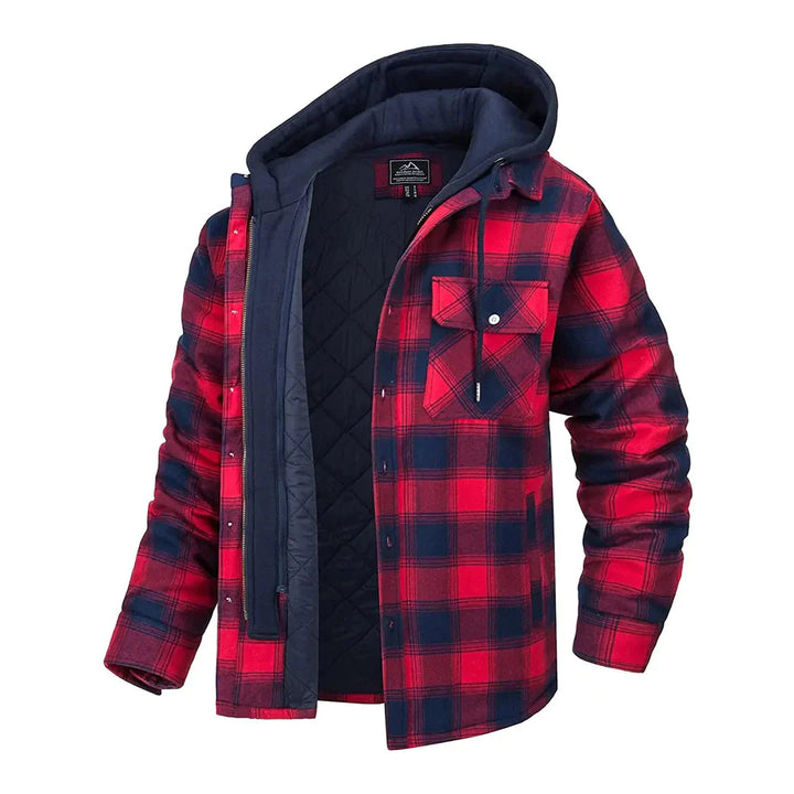 Checked jacket for men with timeless elegance