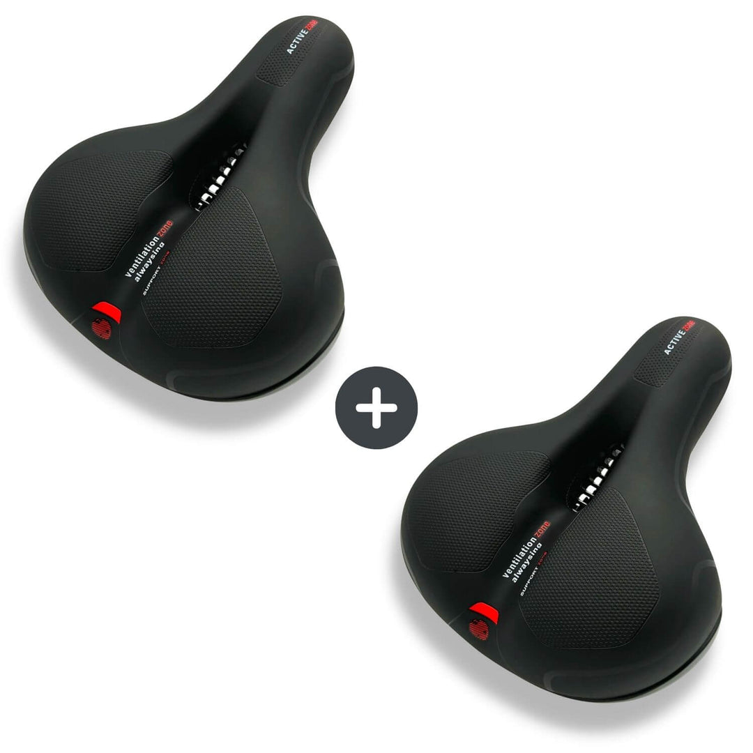 Sykkelsete | Ergonomisk komfort | Støtdempende design