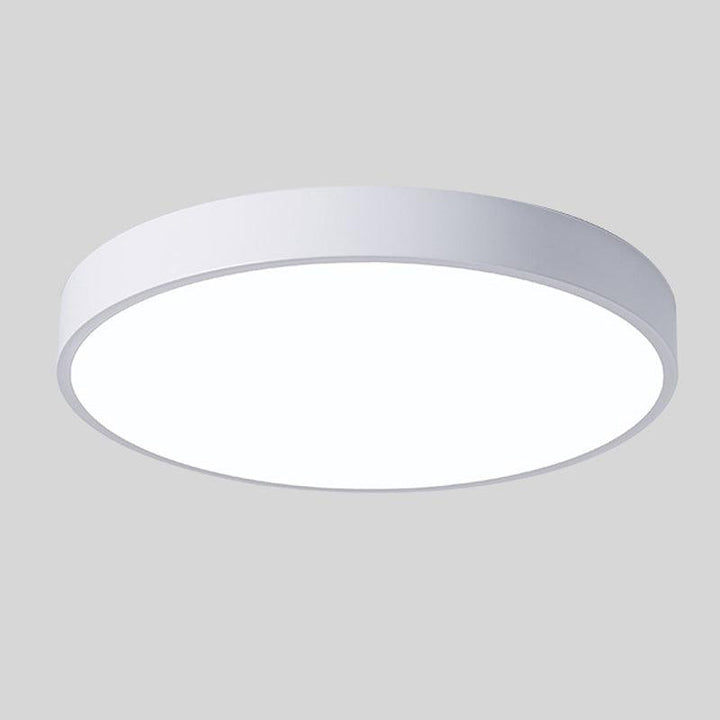 Rund Nordic Macaron-taklampe i tre