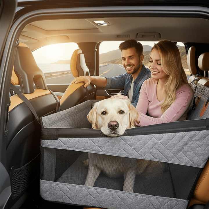 RIDEGUARD PET SEAT – Vanntett matte med Memory Foam for hunder til bilen