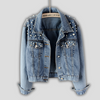 Eye-catching denim jacket for women