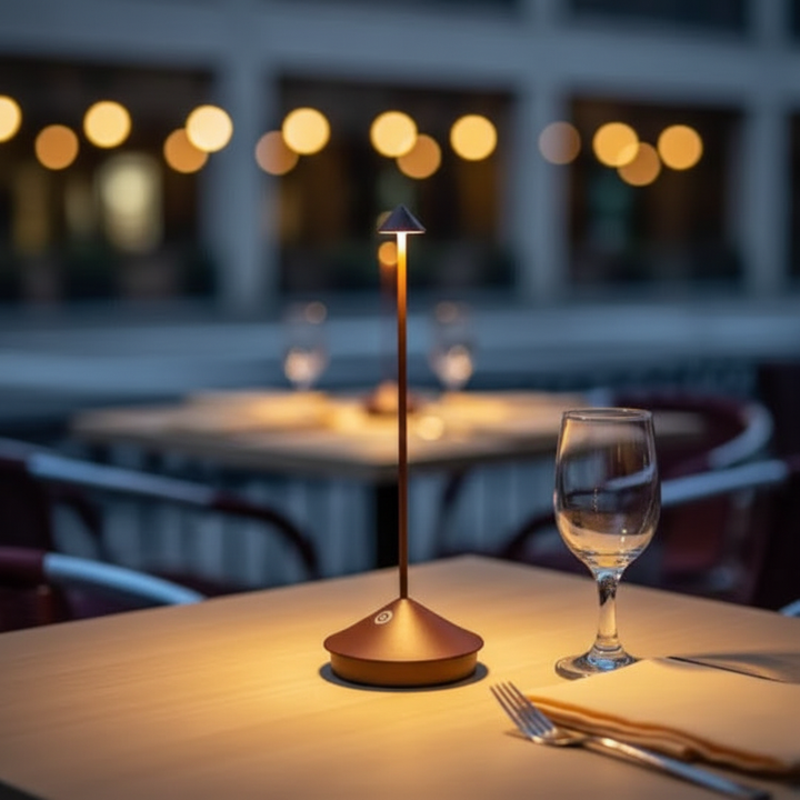 GlowLamp – trådløs LED-bordlampe