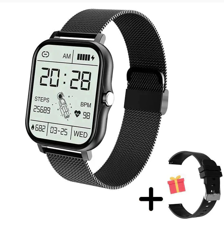 Smartuhr mit Training, Bluetooth-Anrufen und Gesundheitsüberwachung