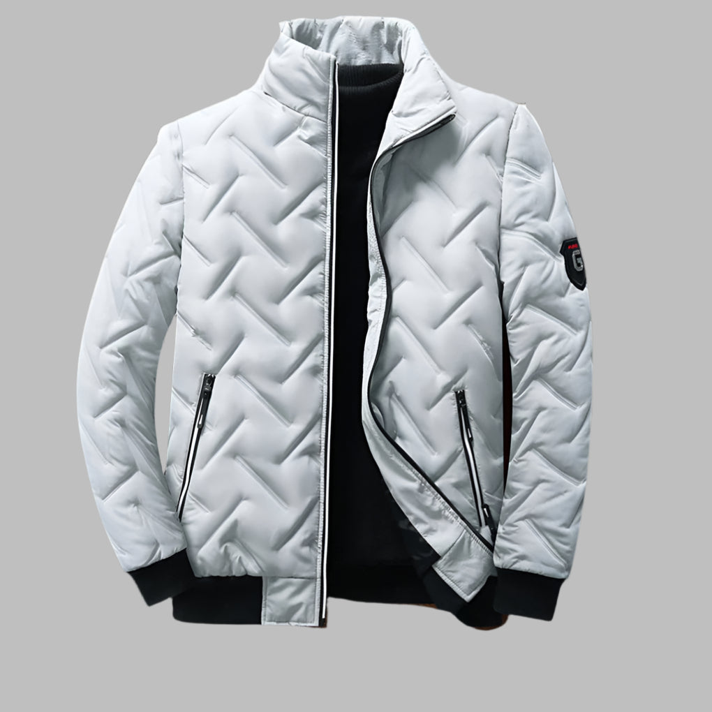 Men's windbreaker with full zipper