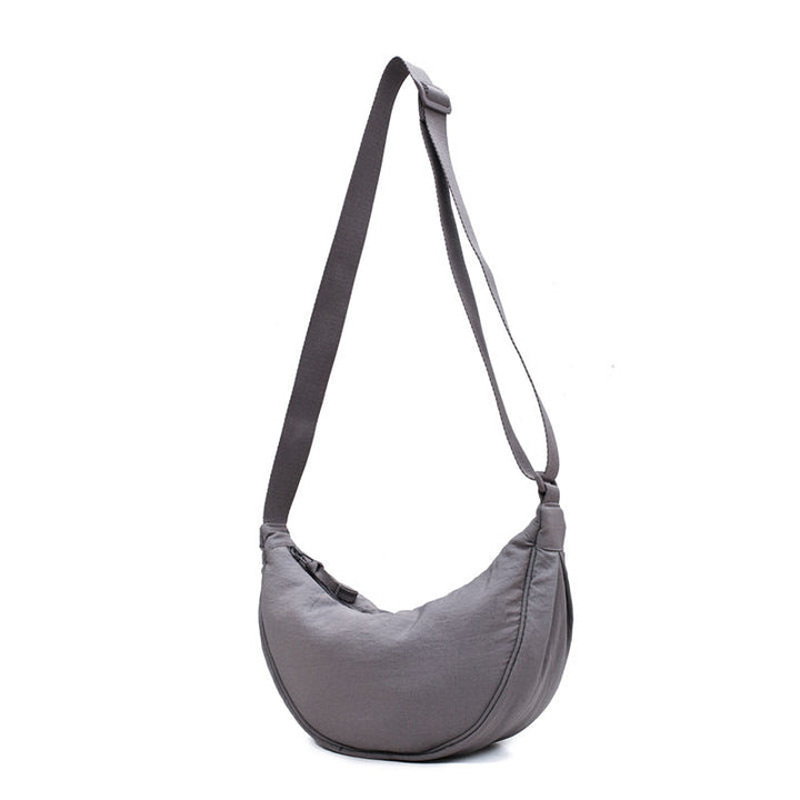 Geräumige Schultertasche aus Nylon für Frauen