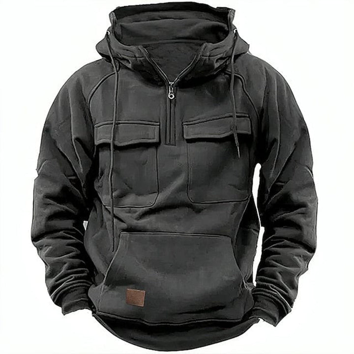 Retro motorcycle hoodie for men – Rugged style meets everyday comfort