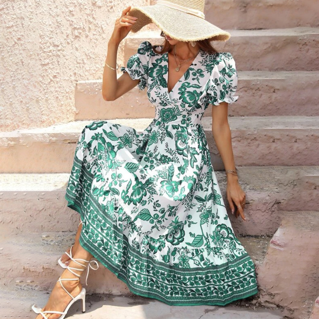Elegant flower dress