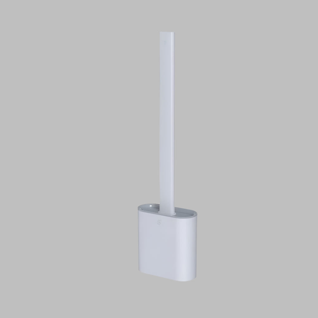 Flexible detachable silicone toilet brush