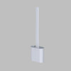 Flexible detachable silicone toilet brush