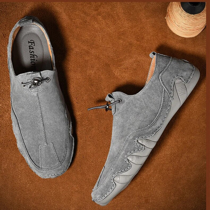 Orthopedic low-cut shoes for men
