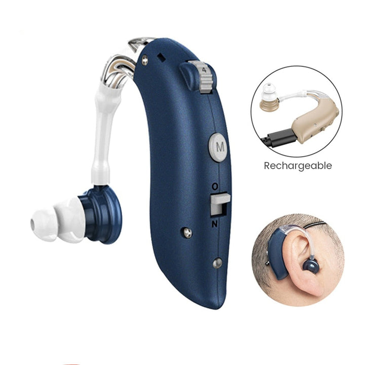Rechargeable Universal Hearing Aid for Clearer Sound