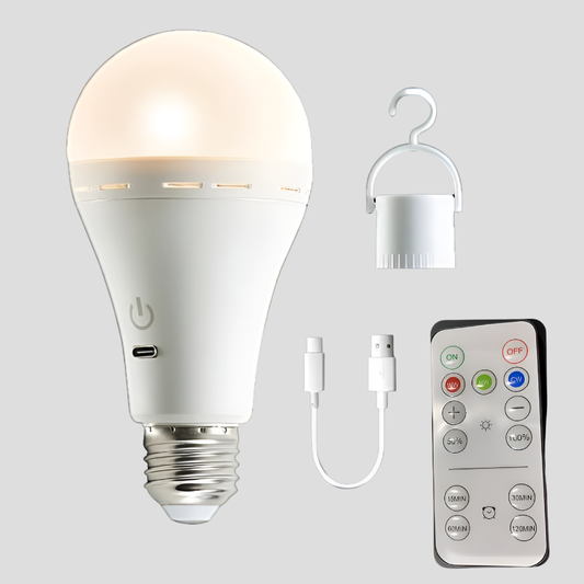 Trådløs oppladbar LED-bordlampe