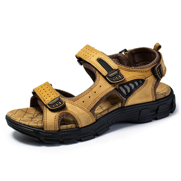 Orthopedic sandals with Velcro straps