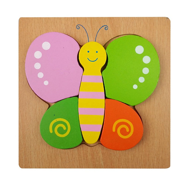 Montessori-puslespill i tre – ColourJoy (Kjøp 1, få 1 gratis)