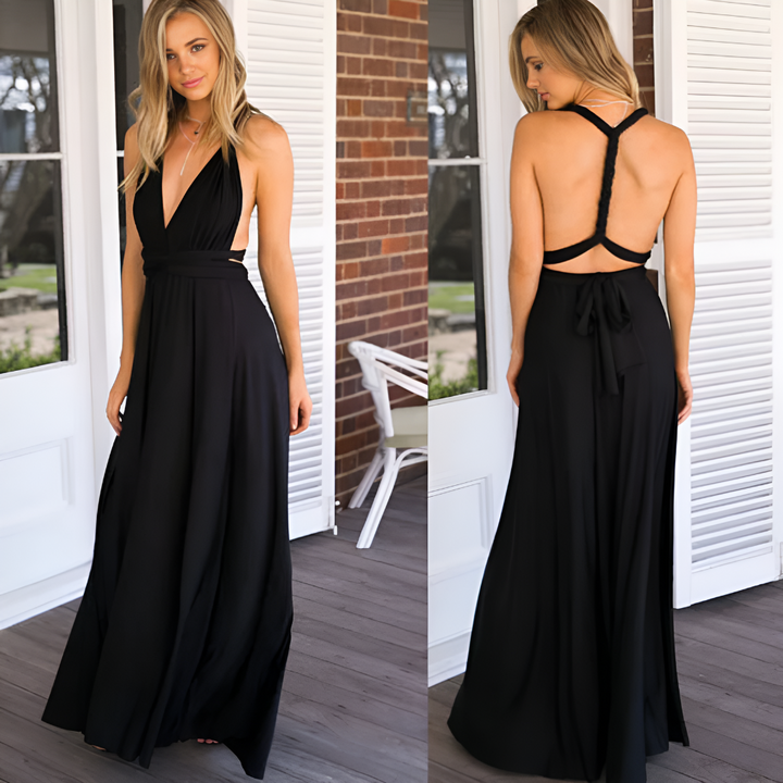 Dress with A Lot look and wrap