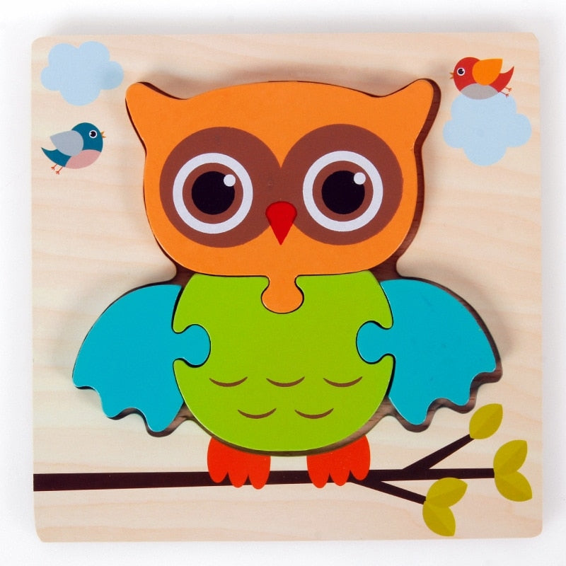 Montessori-puslespill i tre – ColourJoy (Kjøp 1, få 1 gratis)