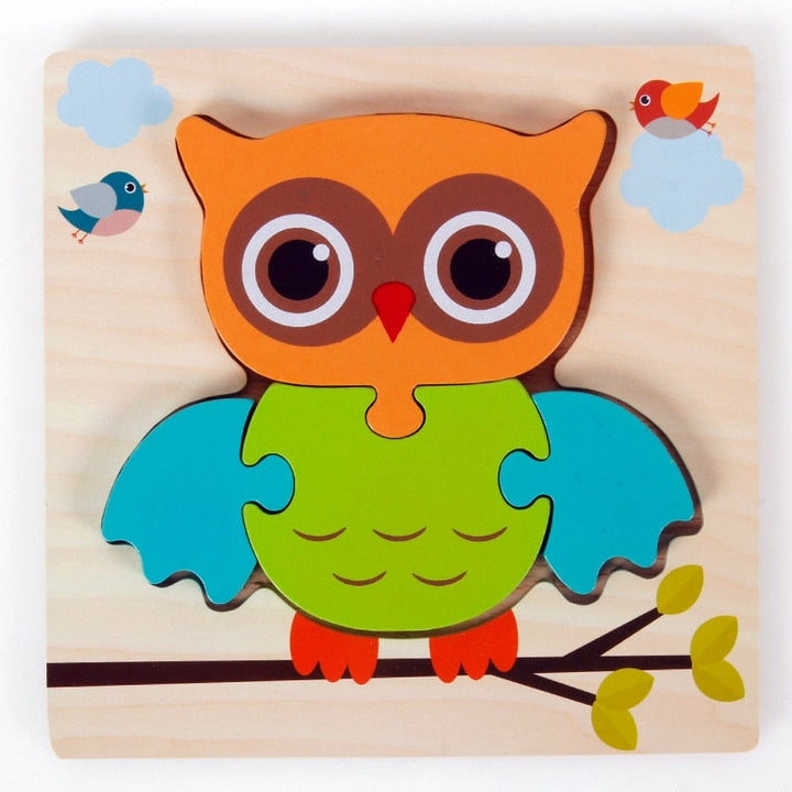 Montessori-puslespill i tre – ColourJoy (Kjøp 1, få 1 gratis)