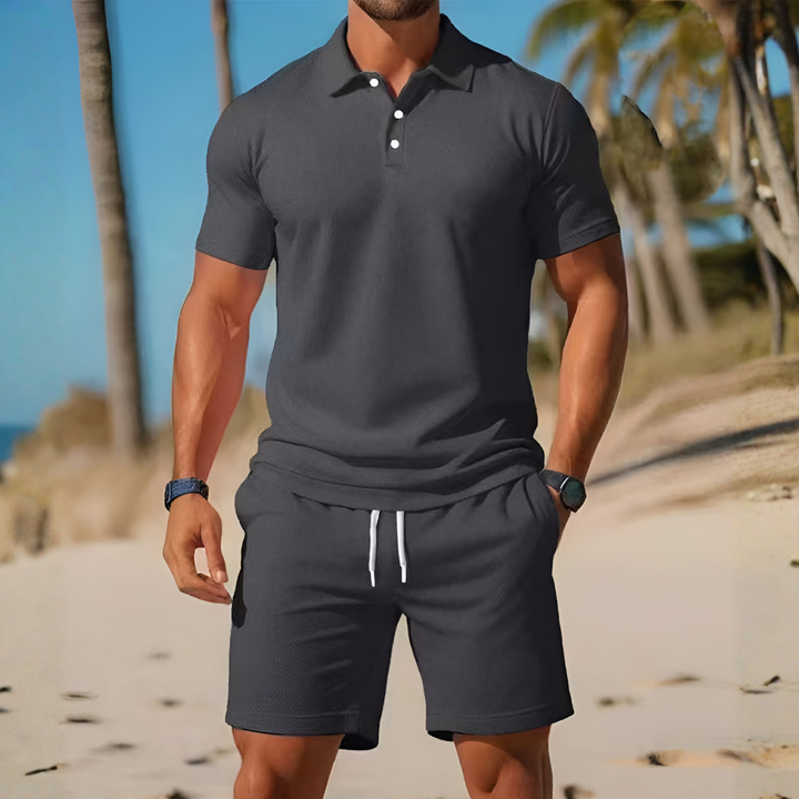 To-delt sett for sommer eller vår