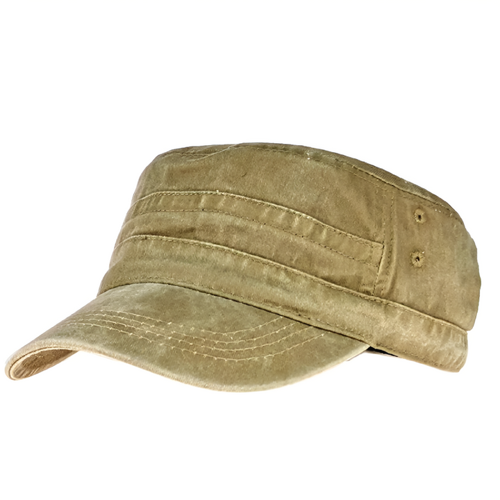 Retro military hat for men