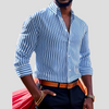 Stripete herreskjorte