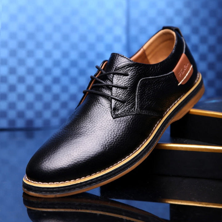 Herresko Oxford  Elegant Stil i Flere Farger