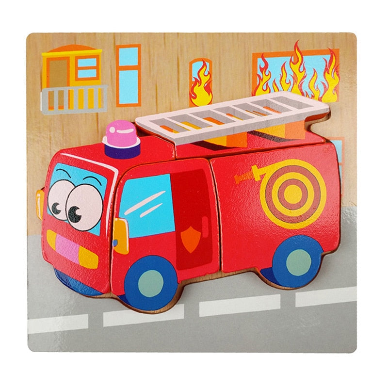 Montessori-puslespill i tre – ColourJoy (Kjøp 1, få 1 gratis)