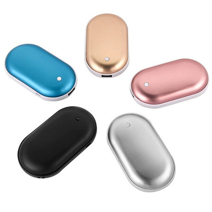 Oppladbar håndvarmer med 5200 mAh powerbank