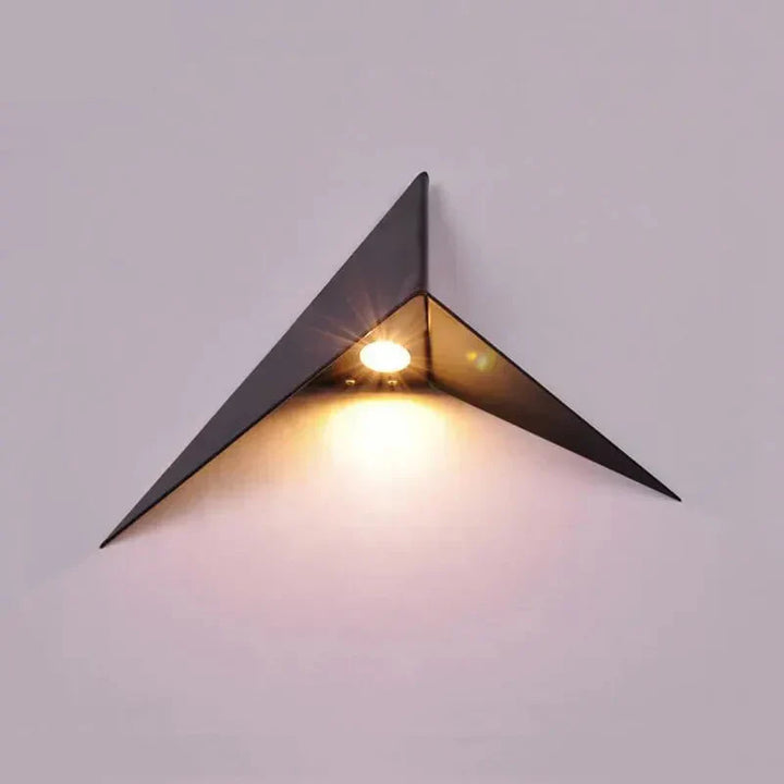 NoctiLux geometrisk LED-vegglampe | Moderne belysning for nattbord i moderne hjem