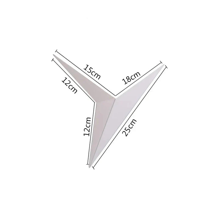 NoctiLux geometrisk LED-vegglampe | Moderne belysning for nattbord i moderne hjem